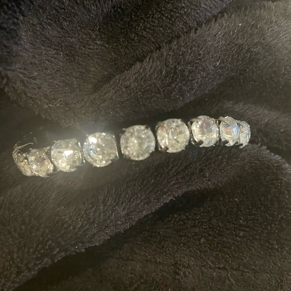 6-Piece Bracelet Stack Bundle Beaded & Rhinestone… - image 5